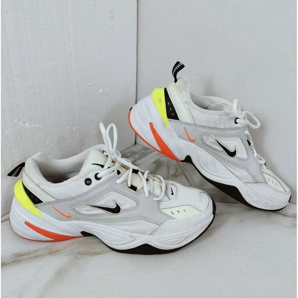 Nike Men's M2K Tekno 'Pure Platinum' Running Shoes Sneakers, Sz 10.5